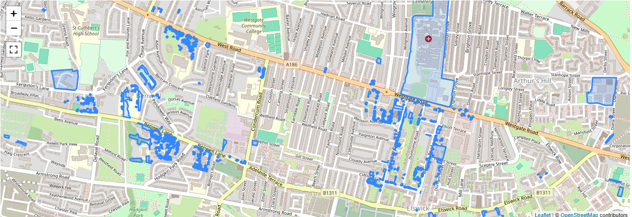 Protected Trees in Newcastle upon Tyne